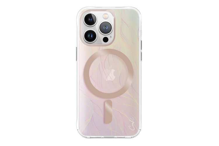 Ốp lưng magsafe iPhone 15 Pro UNIQ COEHL Willow nhựa TPU chống sốc, chống ố vàng (No.00895189)